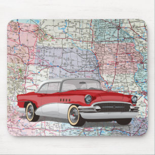 Mousepad Vintage Buick no roteiro