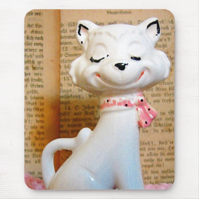 Mousepad Vintage Cat (Frente)