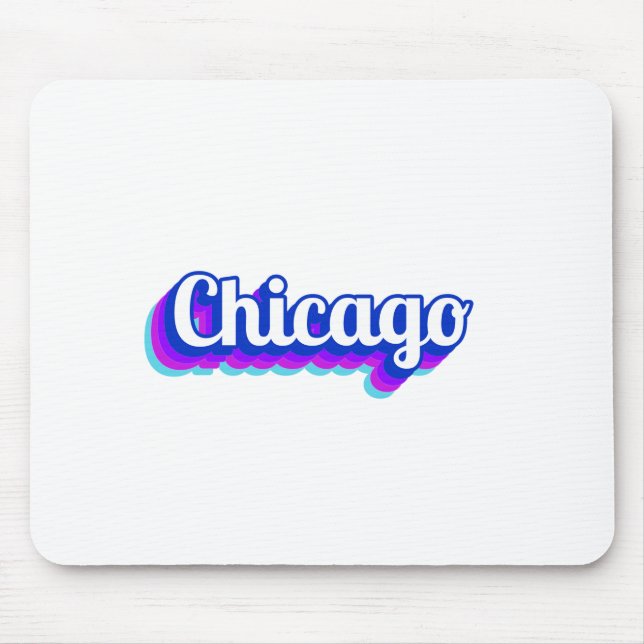 Mousepad Vintage Chicago (Frente)