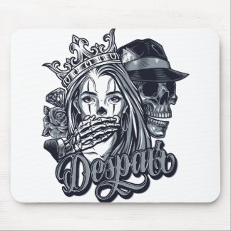 Mousepad Vintage chicano style tattoo