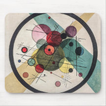 Vintage "Círculos num Círculo" - Arte Kandinsky