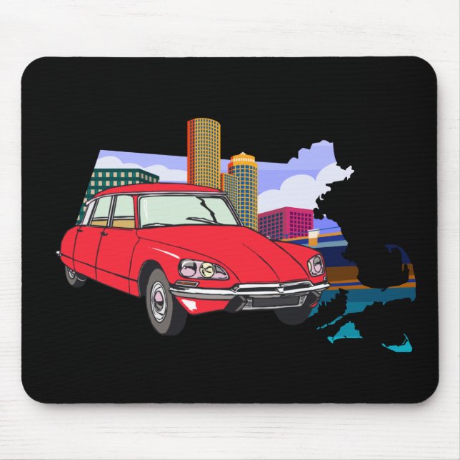 Mousepad Vintage Citroen DS 19 Der Hecht (Frente)
