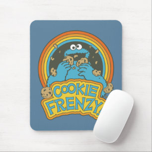 Mousepad Vintage Cookie Monster   Cookie Frenzy
