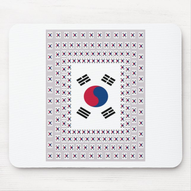 Mousepad Vintage Coreia do Sul (Frente)