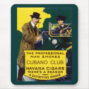 Mousepad Vintage Cubano Club Cigars