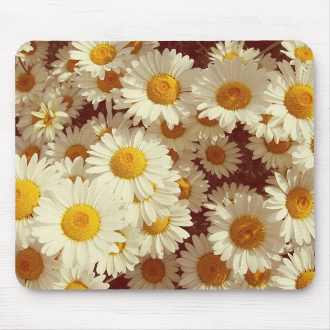 Mousepad Vintage daisies (Frente)