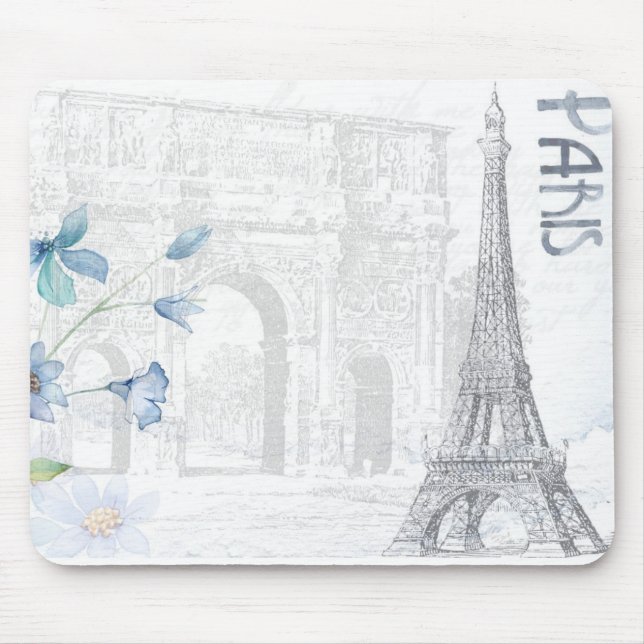 Mousepad Vintage de Paris (Frente)