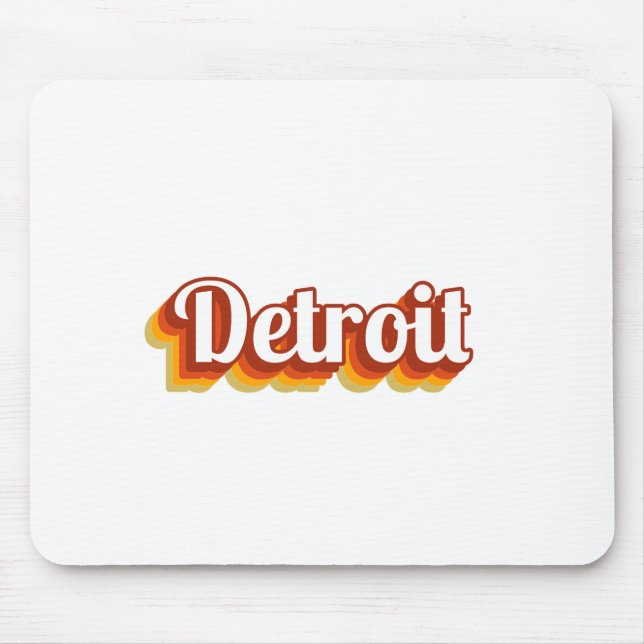 Mousepad Vintage Detroit (Frente)