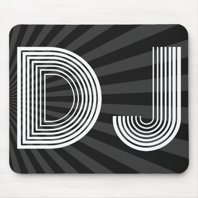 Mousepad vintage DJ (Frente)