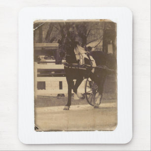Mousepad Vintage do falso do cavalo de Amish do Pinto