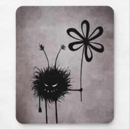 Mousepad Vintage do Inseto de Flor mau