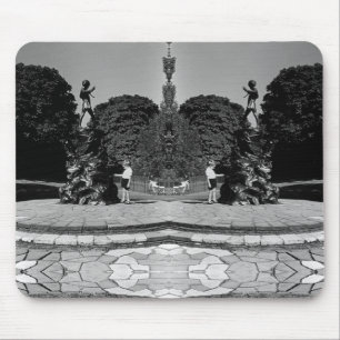 Mousepad Vintage England London Peter Pan estátua Kensingt