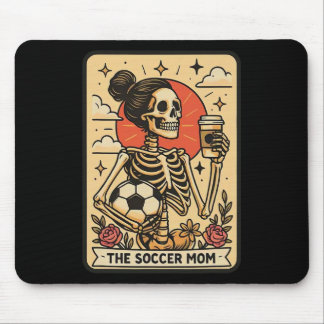 Mousepad Vintage Engraçado A Carta de Tarô da Mãe de Futebo