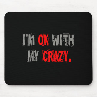 Mousepad Vintage Estou com Meu Meme Sarcástico Louco Homens