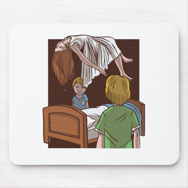 Mousepad Vintage Exorcista Possuida Rapariga (Frente)