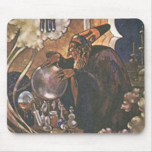 Mousepad Vintage Fairy Tale, Aladdin e Lâmpada Mágica