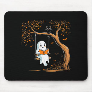 Mousepad Vintage Fantasma Balanço Leitura Livro Balanço Hal