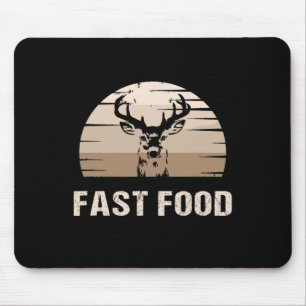 Mousepad Vintage Fast Comida Hunter Deer Hunter