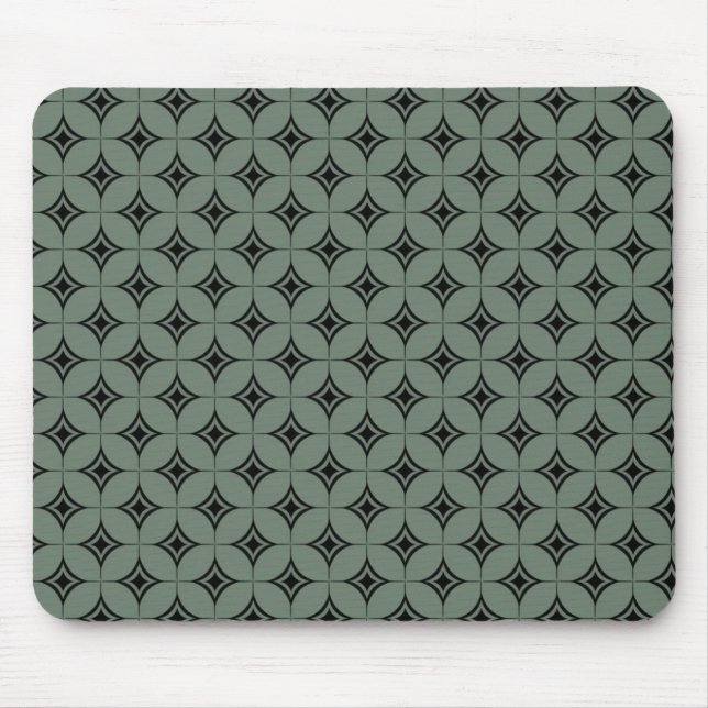Mousepad Vintage Flair Mousepad, Sage (Frente)