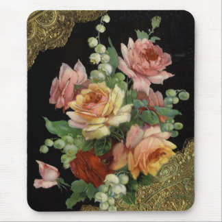 Mousepad Vintage floral