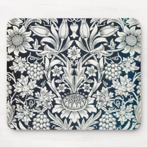 Mousepad Vintage Floral Pattern, William Morris