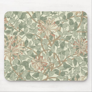 Mousepad Vintage Floral Soft Girly