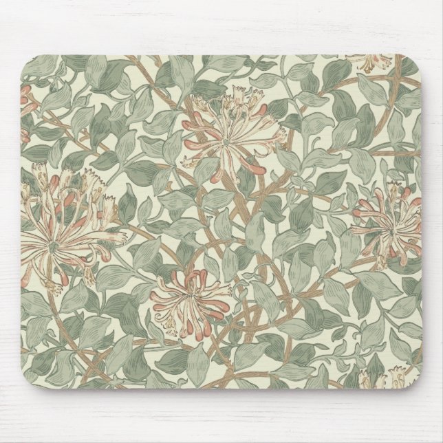 Mousepad Vintage Floral Soft Girly (Frente)