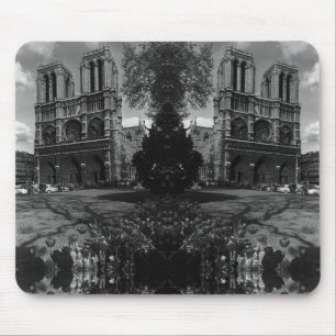 Mousepad Vintage França Paris Notre Dame Catedral Mouse Pa