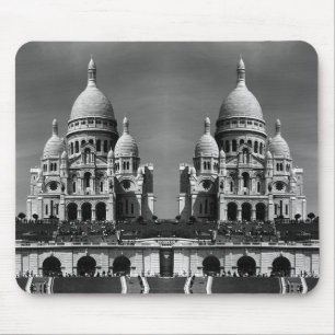 Mousepad Vintage França Paris Sacre Coeur Basilica Mouse Pa
