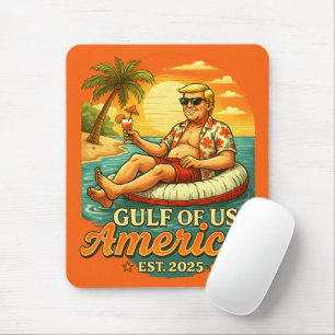 Mousepad Vintage Funny Trump América Golfo 2025