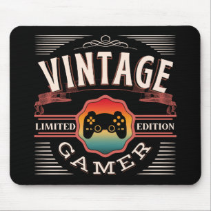MOUSEPAD VINTAGE GAMER LIMITED EDITION
