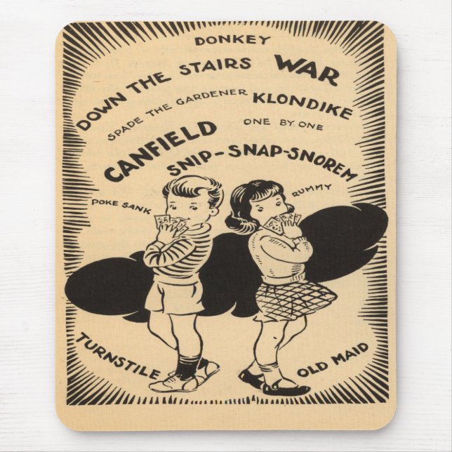 Mousepad Vintage Games (Frente)