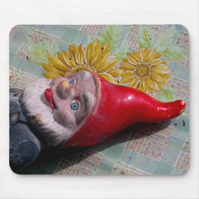 Mousepad Vintage Garden Gnomo (Frente)