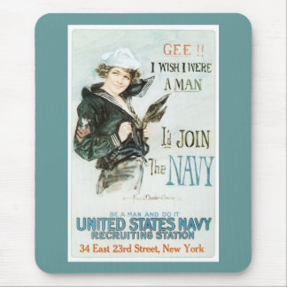 Mousepad Vintage Gee que eu desejo que eu era um poster do
