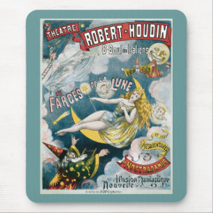 Mousepad Vintage George Melies Illusion Fantastique