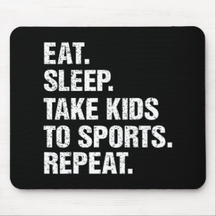 Mousepad VINTAGE Gift Come Kids to Sports Repete