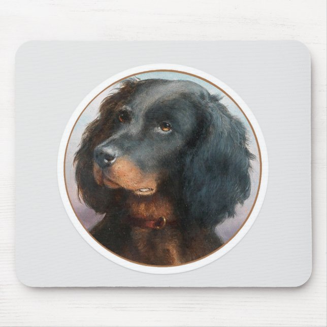 Mousepad Vintage Gordon Setter (Frente)