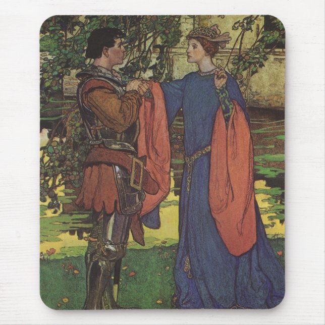 Mousepad Vintage Hero Prince Knight Shining Armando Princes (Frente)