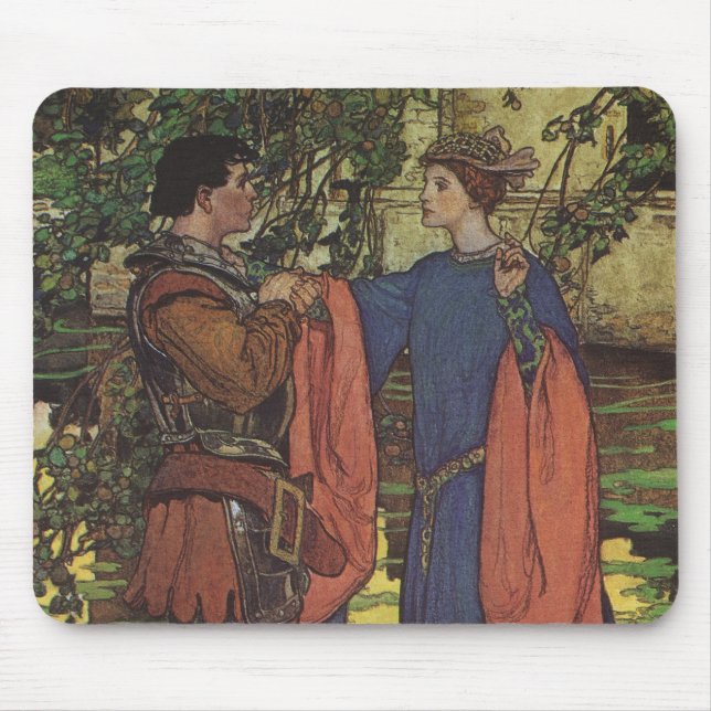 Mousepad Vintage Hero Prince Knight Shining Armando Princes (Frente)