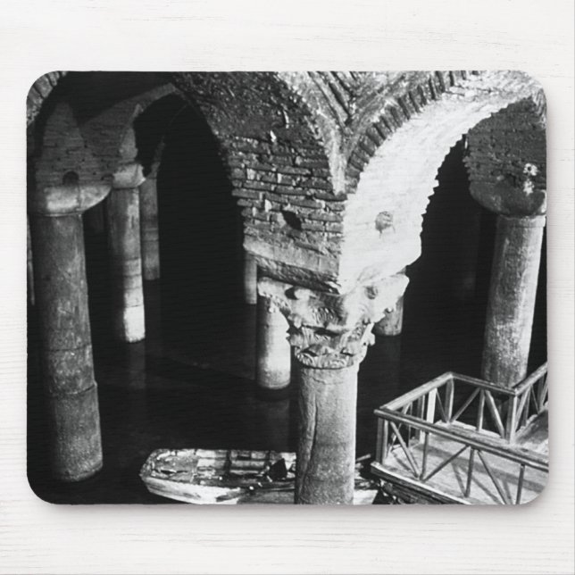 Mousepad Vintage Istambul Subterrâneo Basílica do Cistern (Frente)