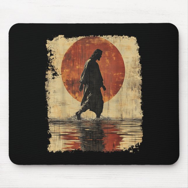 Mousepad Vintage Jesus Christ Clothing  (Frente)