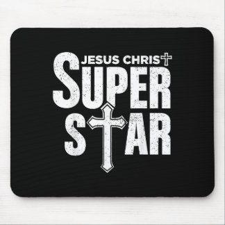Mousepad Vintage Jesus Christian Design Jesus Christ Super 