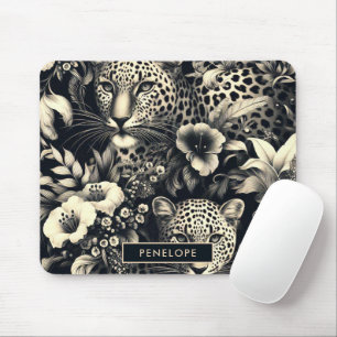 Mousepad Vintage Jungle Jaguar