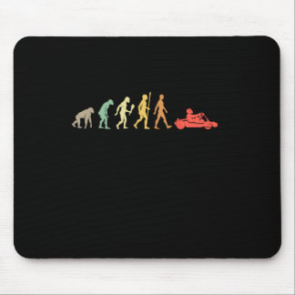 Mousepad Vintage Karting Evolution Go Kart Racer Gift Idea