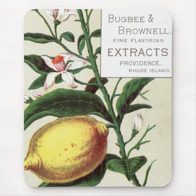 Mousepad Vintage Lemon (Frente)