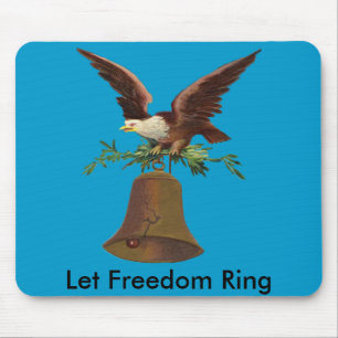 Mousepad Vintage Let Freedom Ring