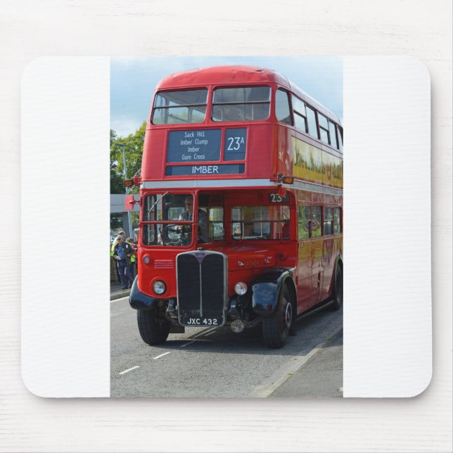 Mousepad Vintage London Bus (Frente)