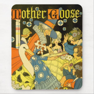 Mousepad Vintage Mãe Ganha Lendo Livros para Crianças