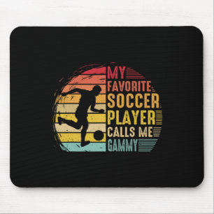 Mousepad Vintage Meu Jogador de Futebol Favorito Me Chama d