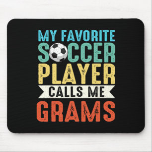 Mousepad Vintage Meu Jogador de Futebol Favorito Me Chama d